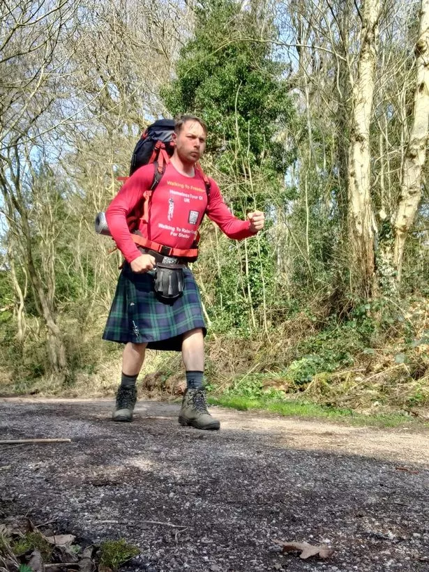 Man plans to walk from Rome to Edinburgh to raise funds for Bethany Christian Trust!