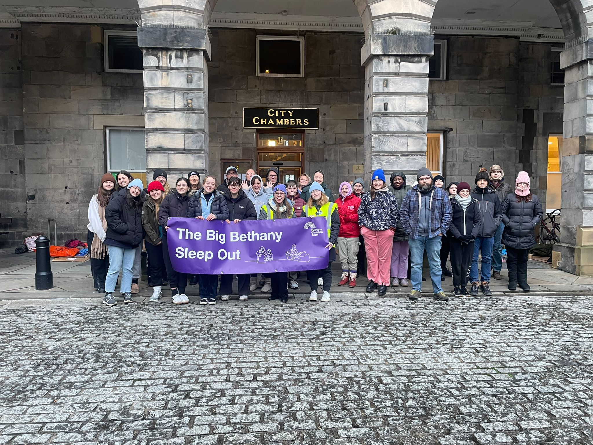 A Huge Thank You to Our Sleep Out Participants!